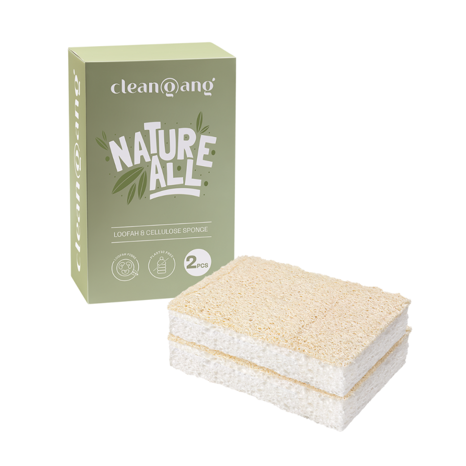 Plastikfreie Öko Schwämme, 2 Stück