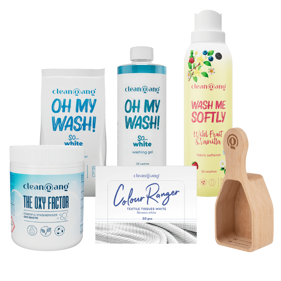 Waschset für weiße Wäsche