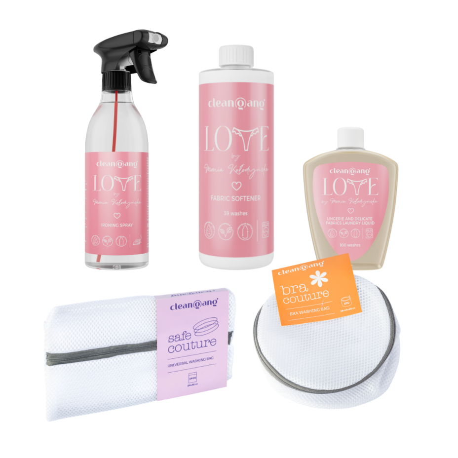 Set zum Waschen von Dessous und feinen Stoffen mit Zubehör