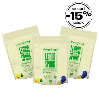 Smart Pack Lemon Spark - Spülmaschinen Power-Tabs 