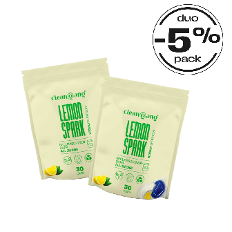 Duo Pack Lemon Spark - Spülmaschinen Power-Tabs 