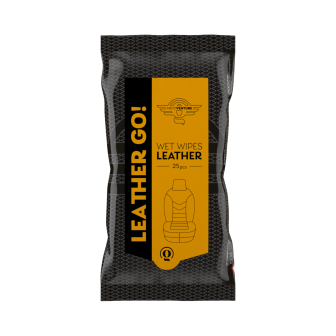 Feuchte Reinigungs- und Pflegetücher Leder, 25 Stück