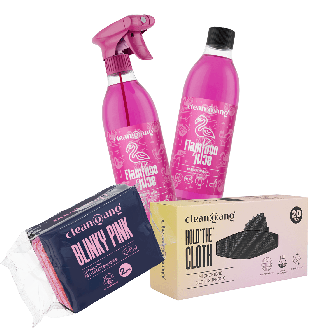 PINK Bathroom Set Flamingo