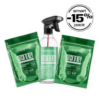 Smart Pack KITCH’n’KEY Urban Star – Küchenreiniger & Refill-Caps
