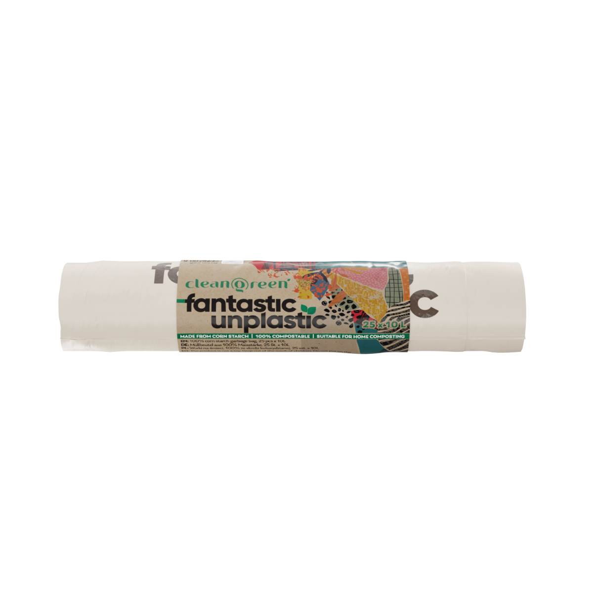 Fantastic unplastic Biomüll-Beutel 10 liter, 25 Stück