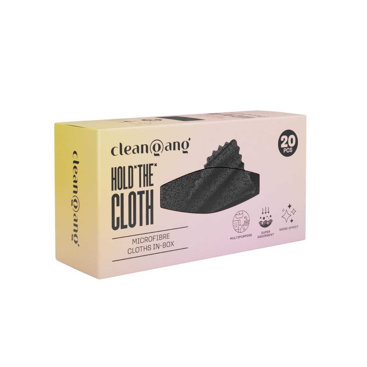 HOLD*THE*CLOTH Mikrofasertücher 20 Stück in Box - limited edition
