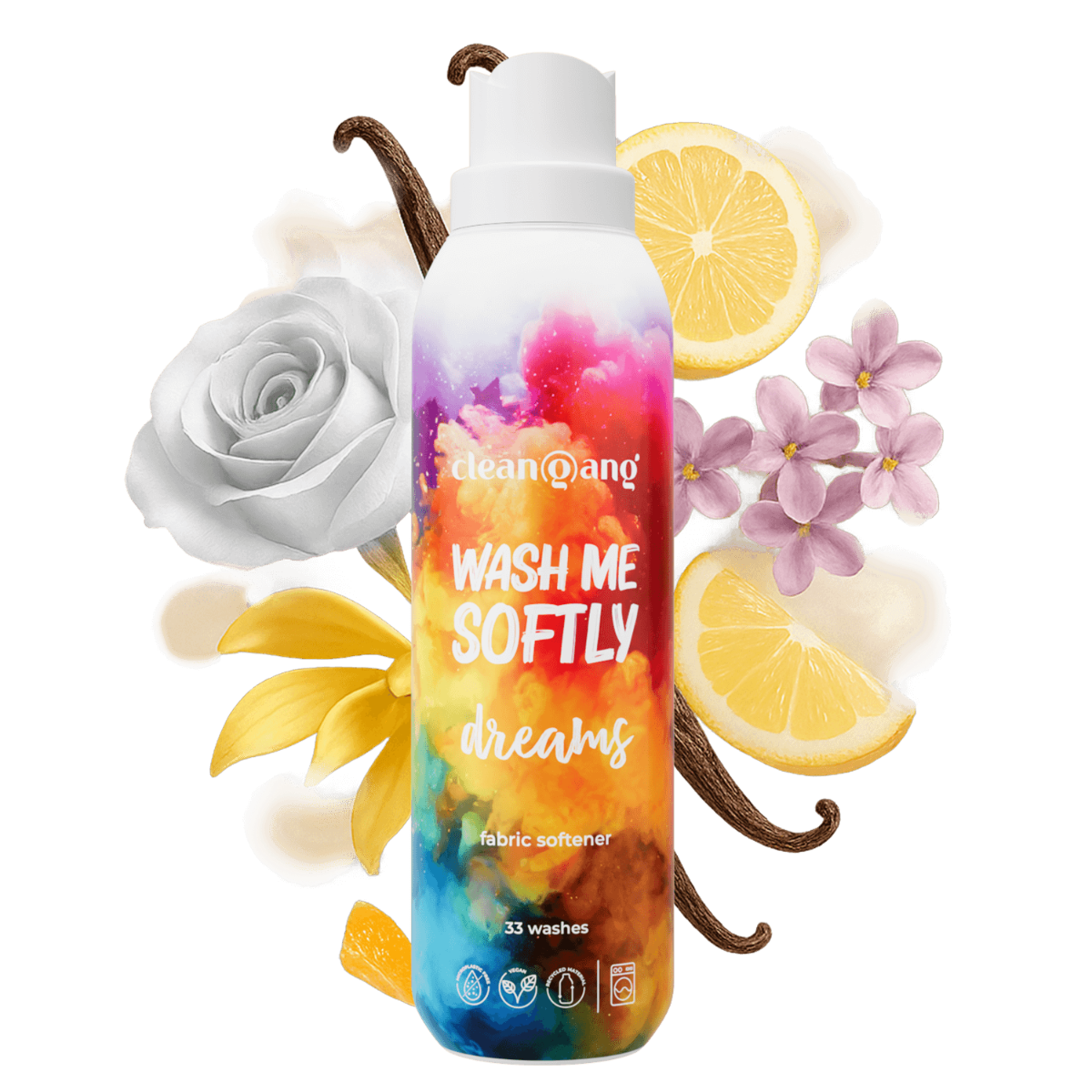 Wash Me Softly Weichspüler Moschus & Zitrus, 1 L