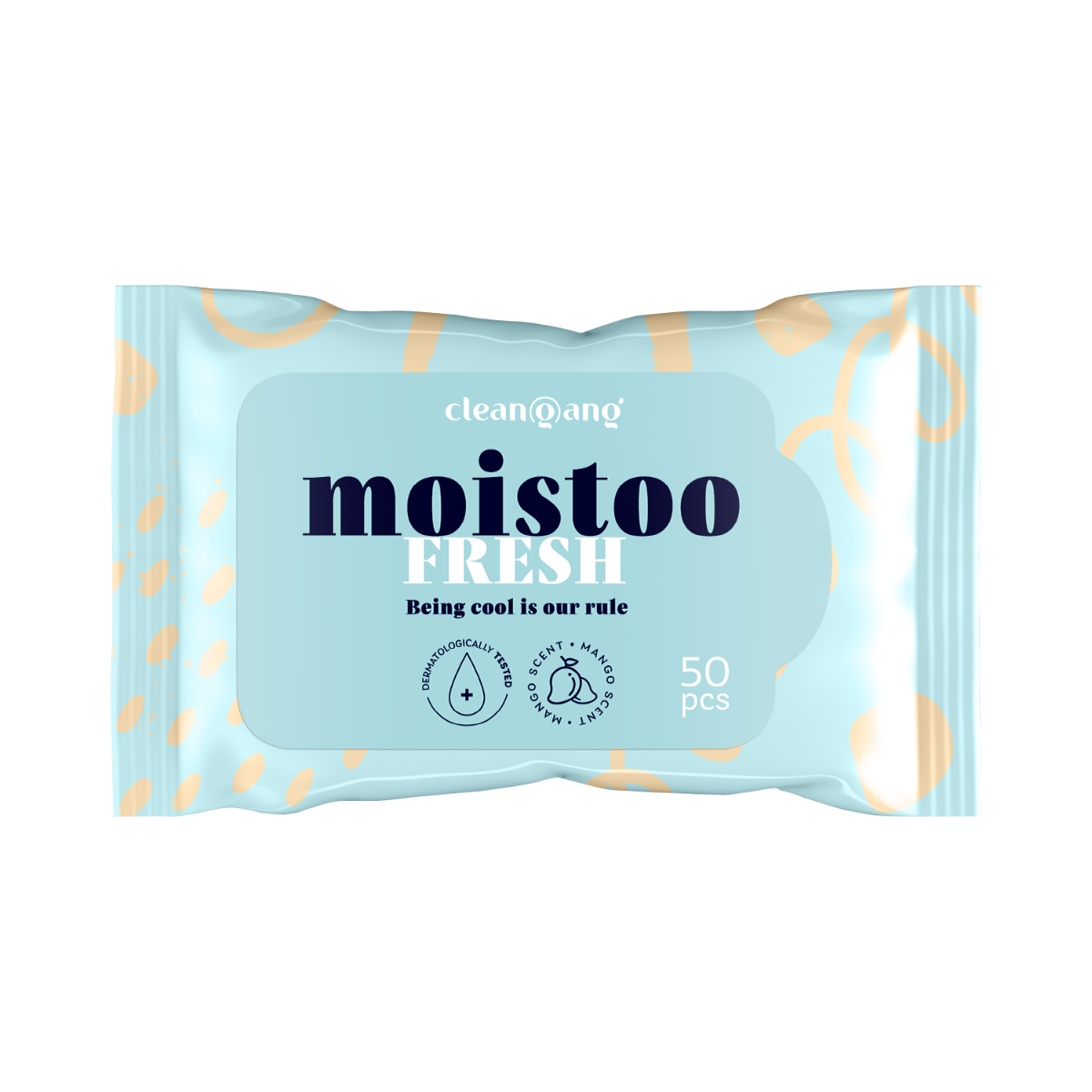 Moistoo Feuchtes Toilettenpapier, 50 Stück