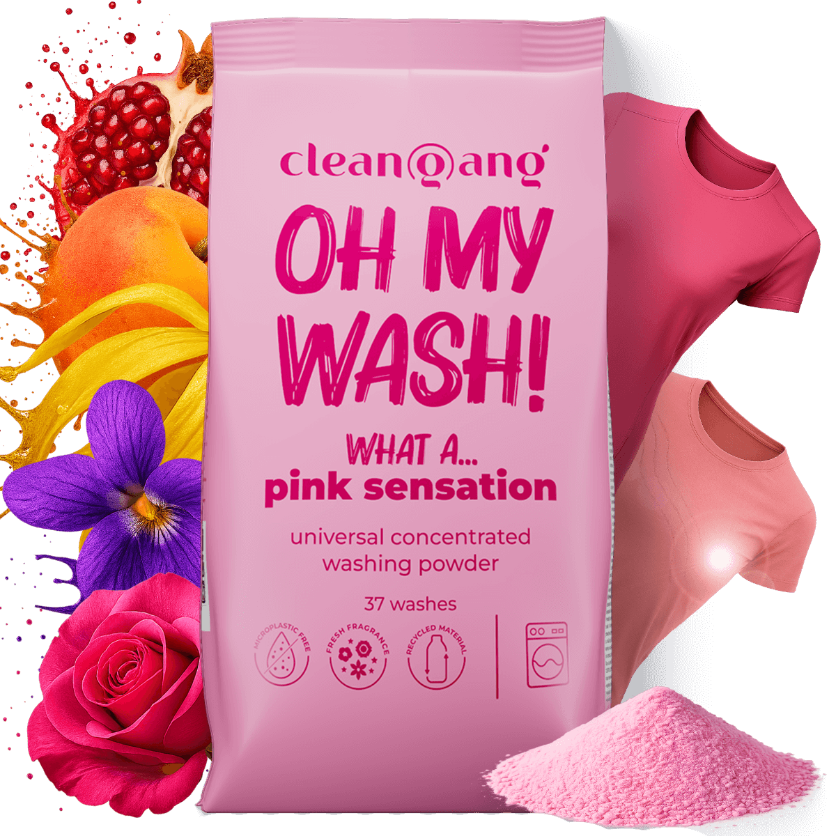 OH MY WASH! Waschpulver Universal 1,35 kg