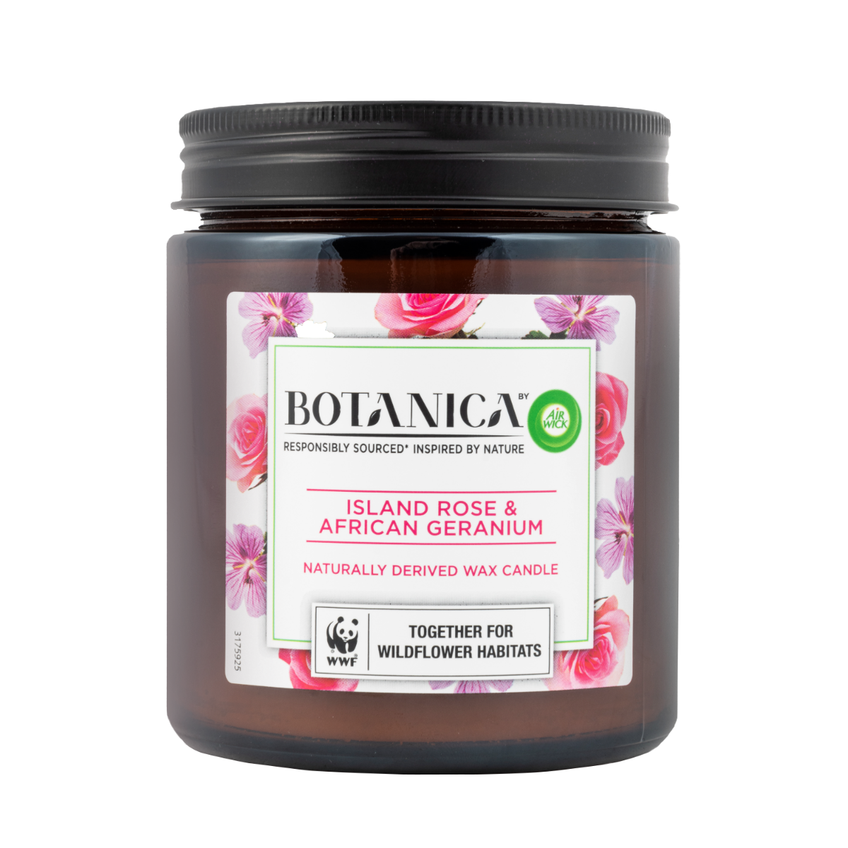 Air Wick – Kerze Botanica African Rose, 205 g 