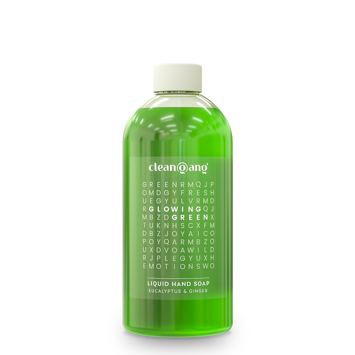 Handseife flüssig Glowing Green ohne Pumpspender, 500 ml
