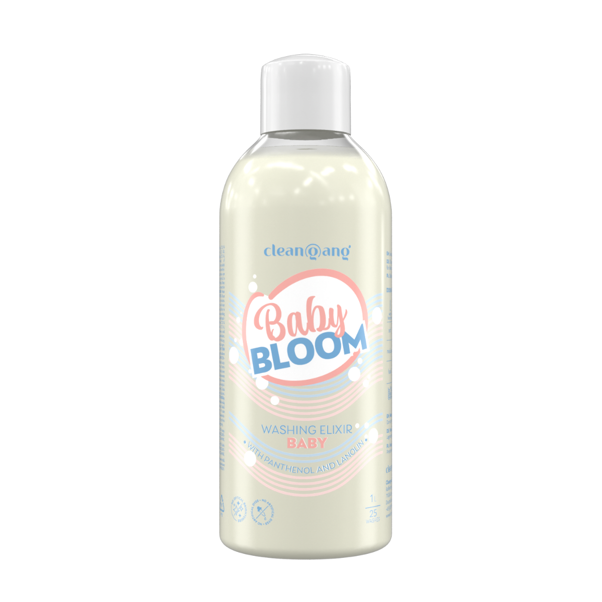Feinwaschmittel Baby Bloom Flüssig, für 25 WL/1 L