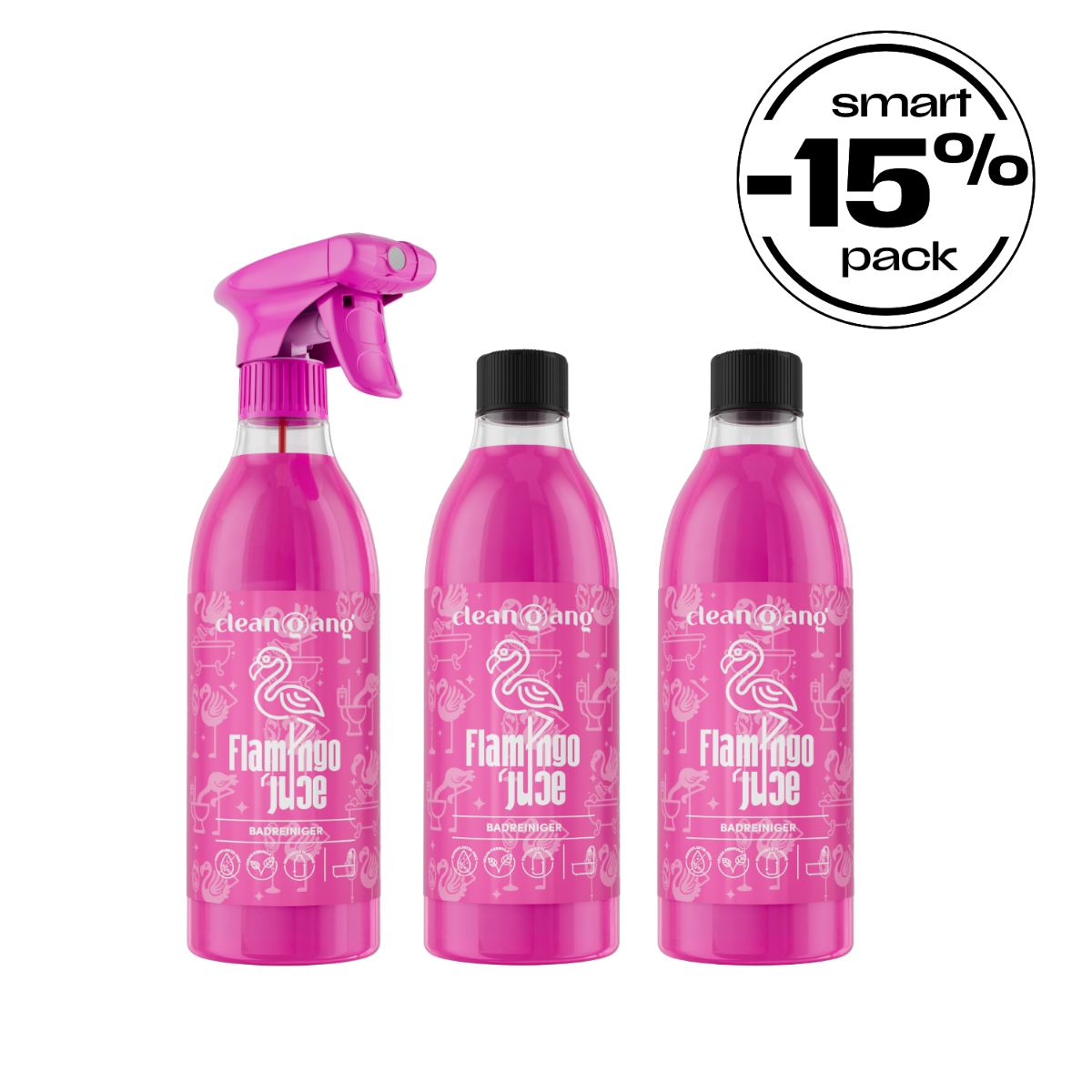 Smart pack Flamingo’Juce bathroom DE